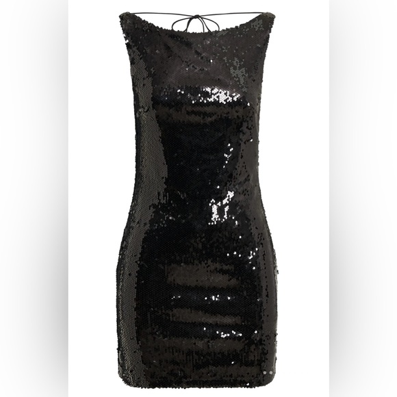 NWT meshki  sequin mini dress xs - Picture 4 of 6